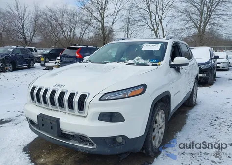 2016 Jeep Cherokee Limited from USA, damaged, VIN 1C4PJMDB5GW199486